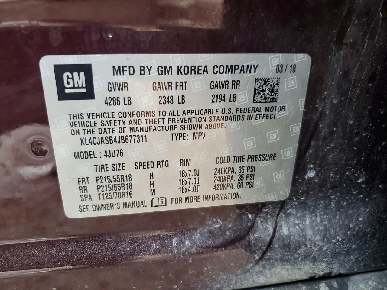 2018 Buick Encore Preferred