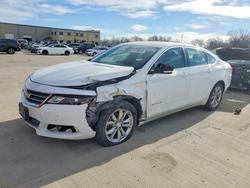 Salvage cars for sale from Copart Wilmer, TX: 2016 Chevrolet Impala lt
