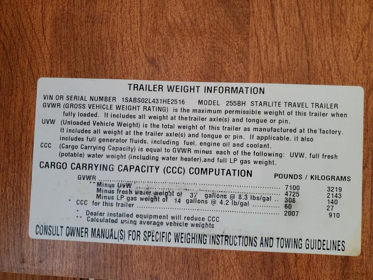 2003 Starcraft Starlite