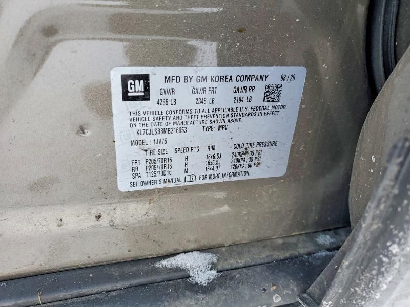 2021 Chevrolet Trax 1LT