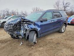 Vehiculos salvage en venta de Copart Baltimore, MD: 2017 Ford Explorer