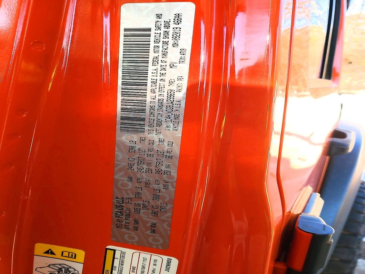 2018 Jeep Wrangler Unlimited Sport