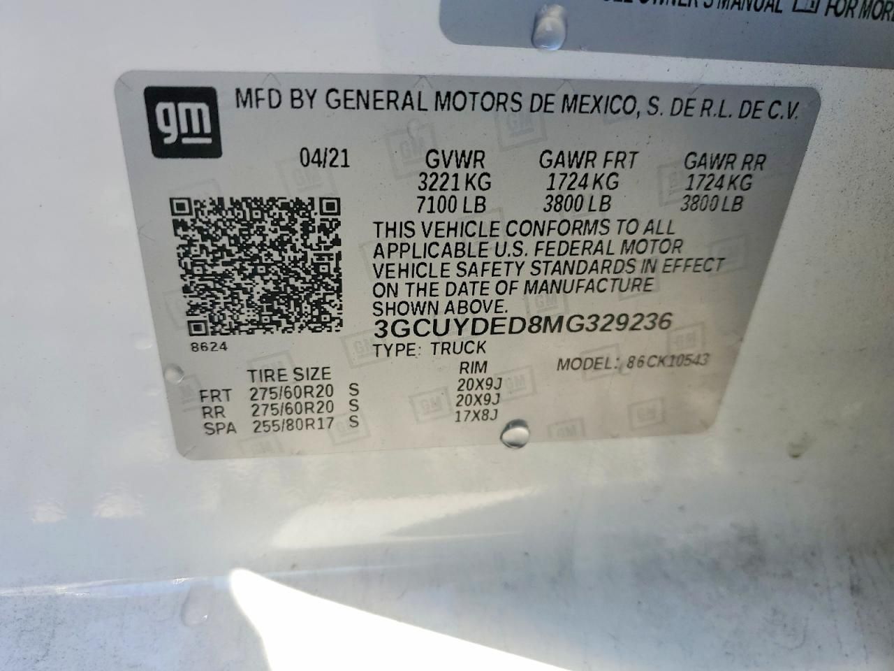 2021 Chevrolet Silverado K1500 lt