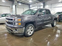 Salvage cars for sale from Copart Ham Lake, MN: 2014 Chevrolet Silverado K1500 lt