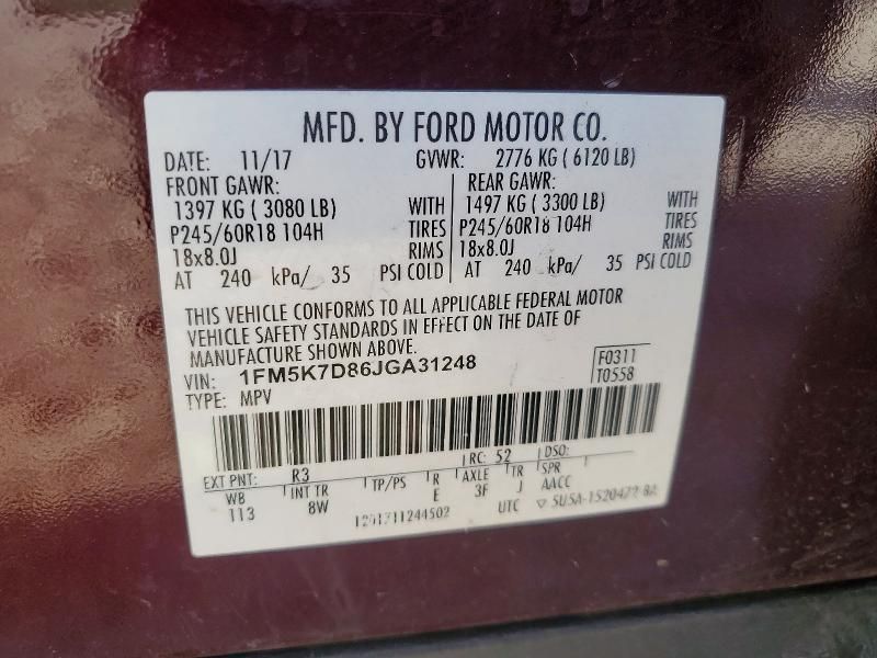 2018 Ford Explorer xlt