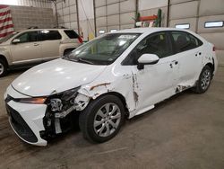 Toyota salvage cars for sale: 2022 Toyota Corolla le
