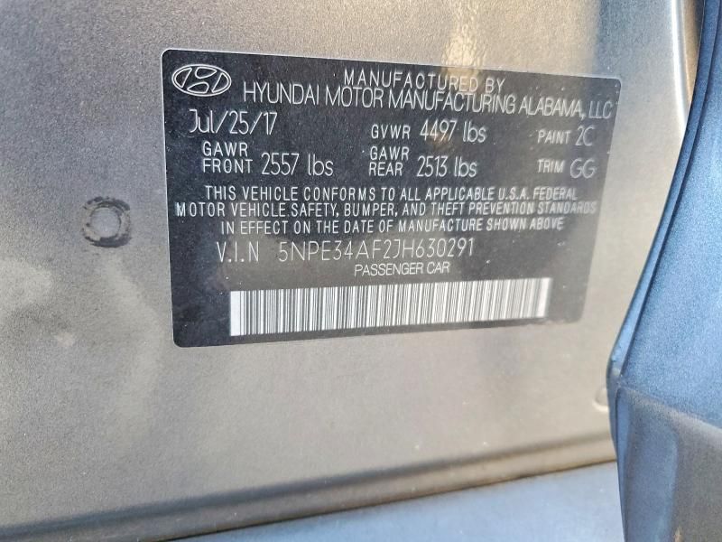 2018 Hyundai Sonata Sport