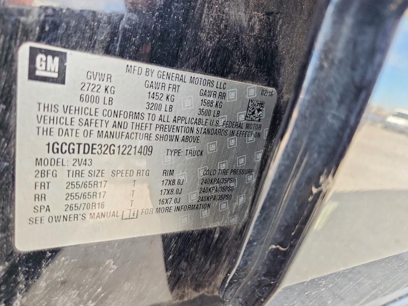 2016 Chevrolet Colorado Z71