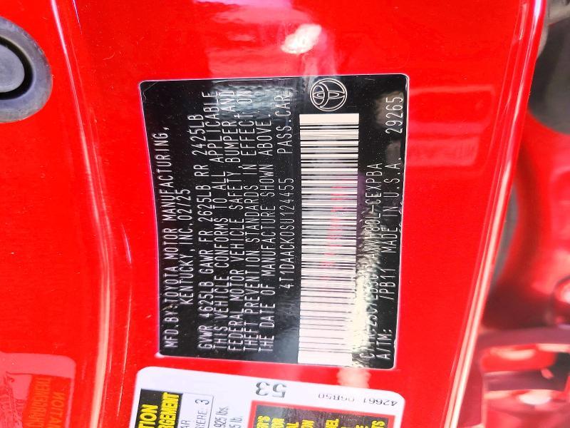 2025 Toyota Camry xse