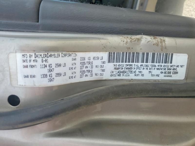 2001 Jeep Grand Cherokee Laredo