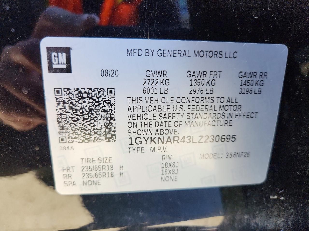 2020 Cadillac XT5 Luxury