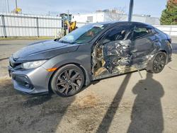 Salvage cars for sale from Copart Sacramento, CA: 2019 Honda Civic Sport