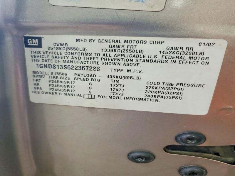 2002 Chevrolet Trailblazer