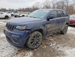 Jeep salvage cars for sale: 2018 Jeep Grand Cherokee Overland