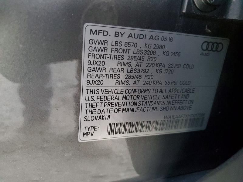 2017 Audi Q7 Premium Plus