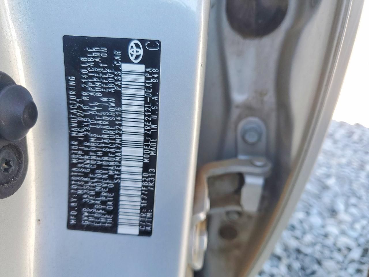 2021 Toyota Corolla le