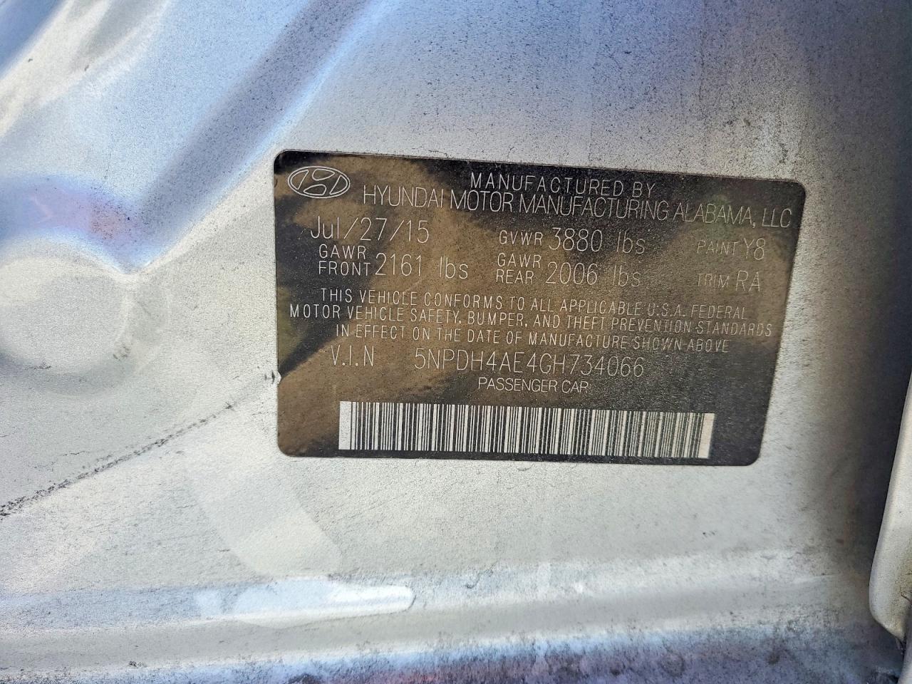 2016 Hyundai Elantra se
