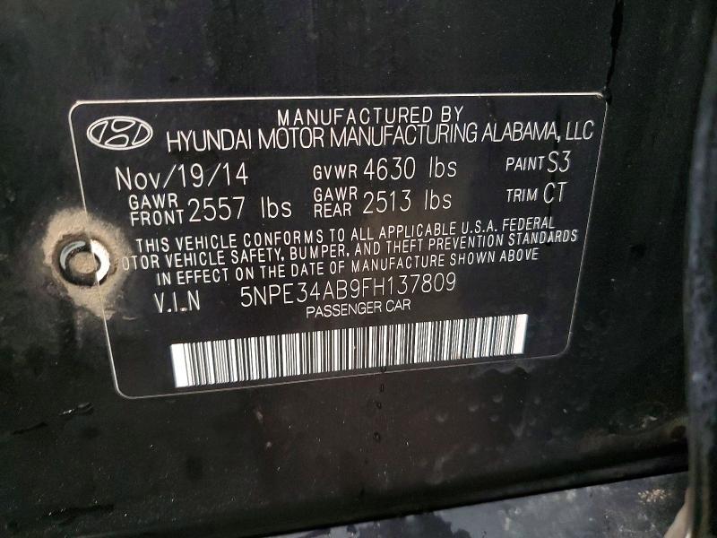 2015 Hyundai Sonata Sport