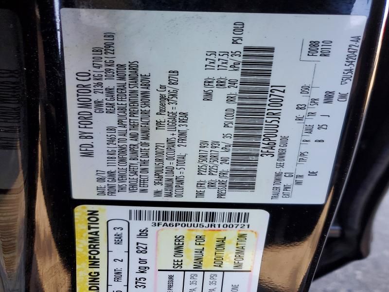 2018 Ford Fusion s Hybrid