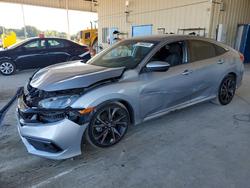 Honda salvage cars for sale: 2019 Honda Civic Sport