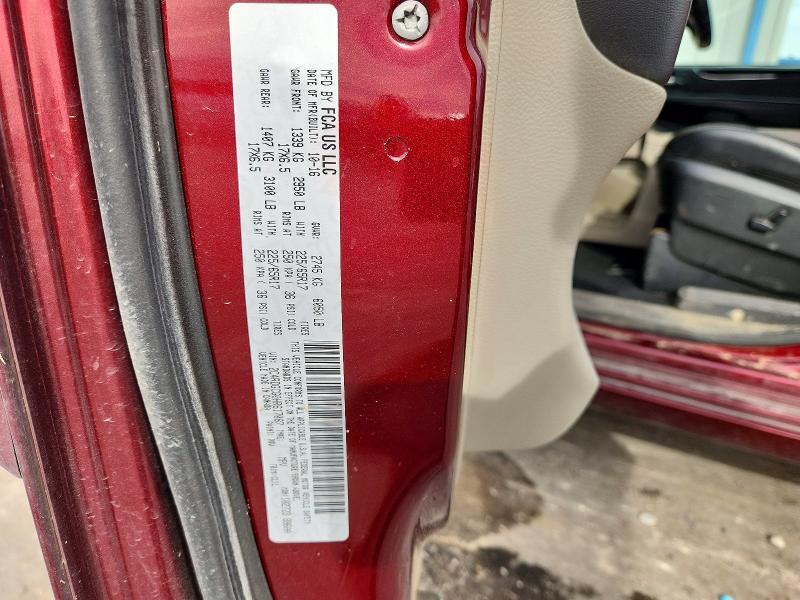 2017 Dodge Grand Caravan sxt