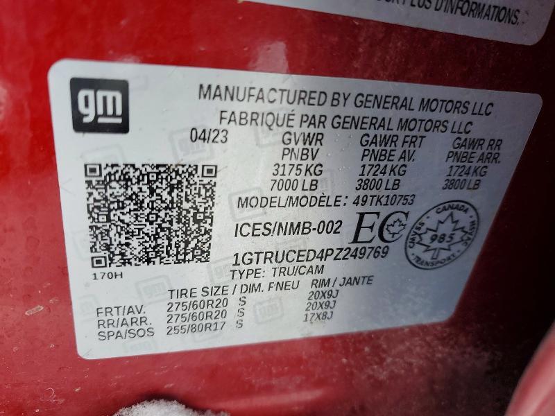 2023 GMC Sierra K1500 Elevation