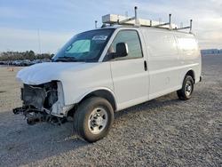 Chevrolet salvage cars for sale: 2017 Chevrolet Express 3500 Utility / Service Van