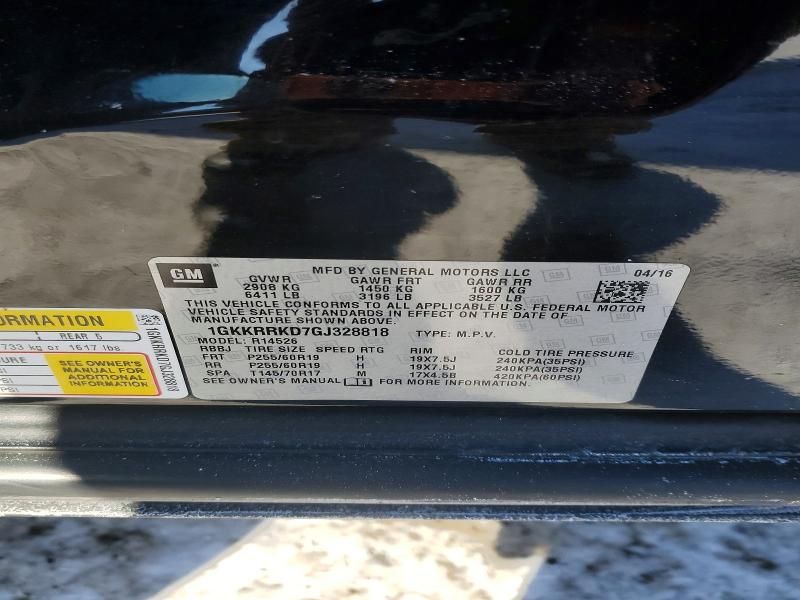 2016 GMC Acadia Slt-1