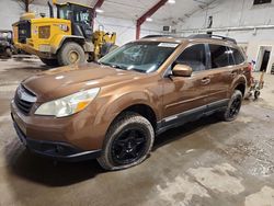 Subaru salvage cars for sale: 2011 Subaru Outback 2.5i Limited