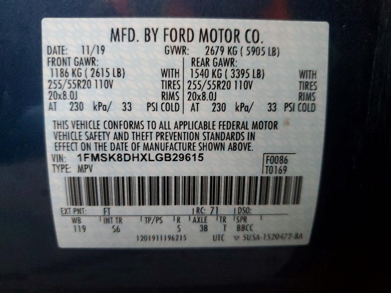 2020 Ford Explorer xlt