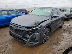 Audi salvage cars for sale: 2024 Audi Q8 E-tron Sportback Premium Plus