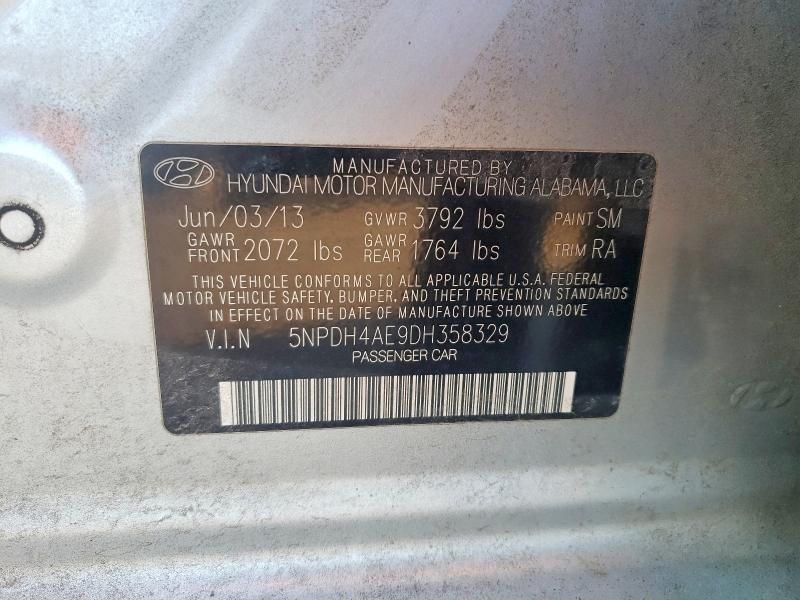 2013 Hyundai Elantra gls