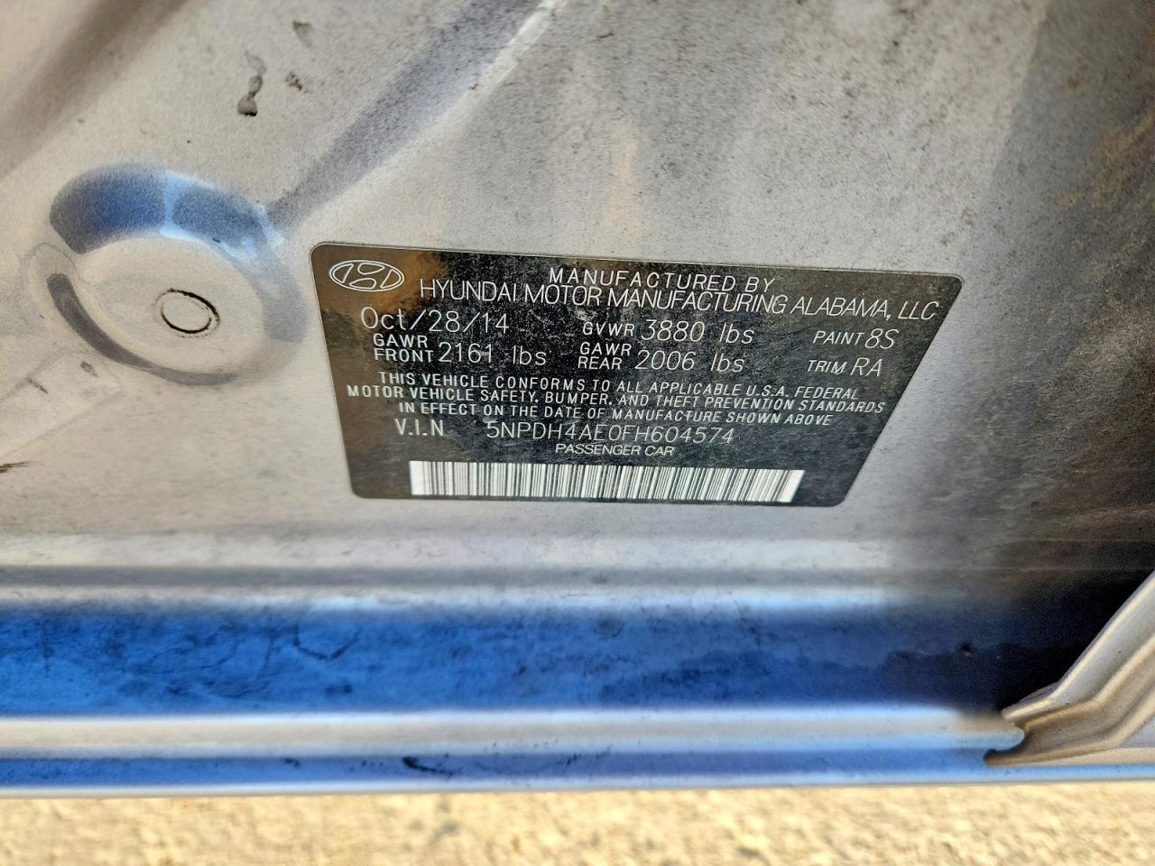 2015 Hyundai Elantra se