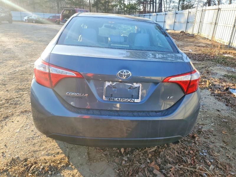 2016 Toyota Corolla l