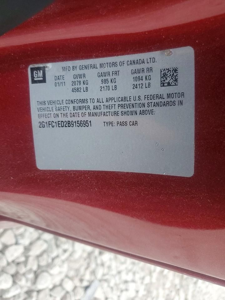 2011 Chevrolet Camaro lt