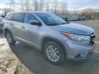 2015 Toyota Highlander le