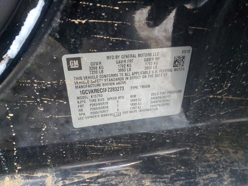 2015 Chevrolet Silverado K1500 LT