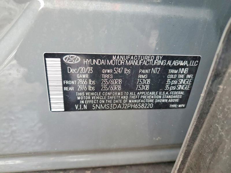 2023 Hyundai Santa fe sel Premium