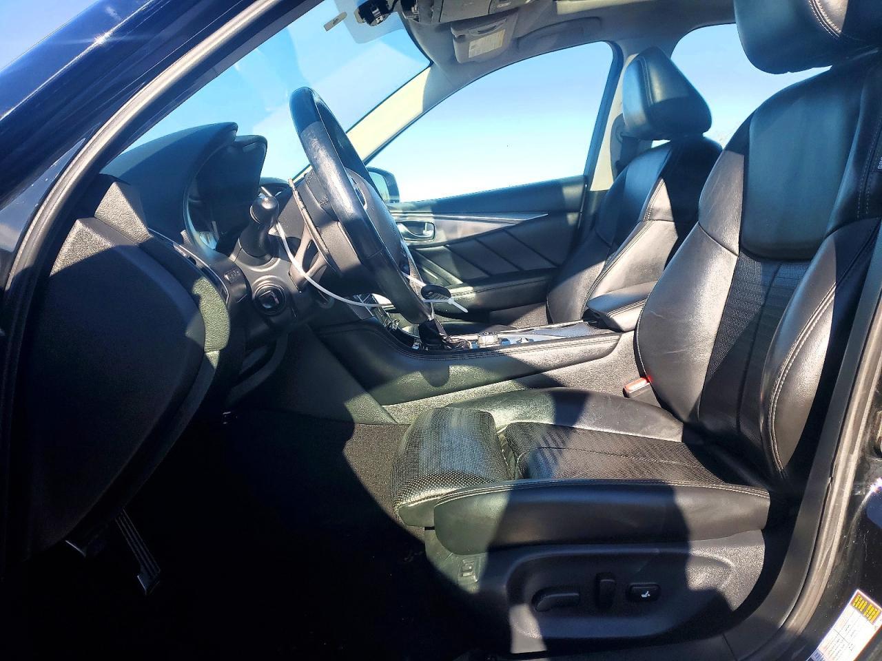 2017 Infiniti Q50 red Sport 400