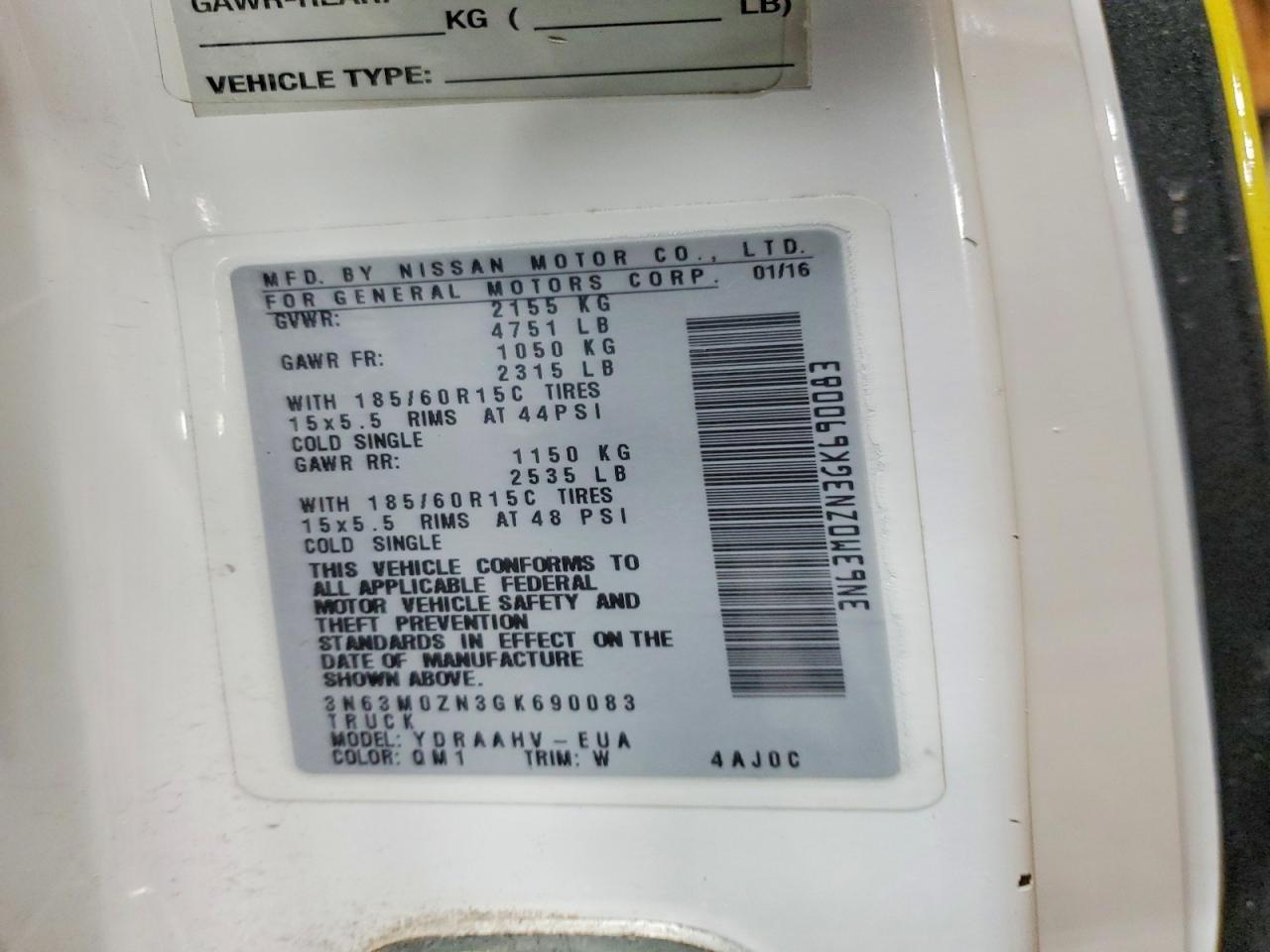 2016 Other City Express 4X2 LT