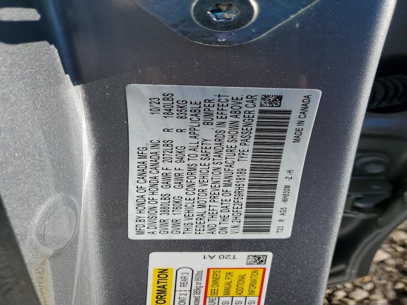 2024 Honda Civic Sport