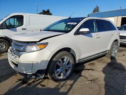 Ford Edge salvage cars for sale: 2013 Ford Edge Limited
