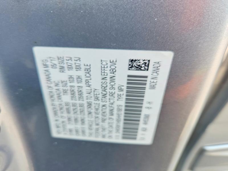 2017 Honda Cr-v Touring