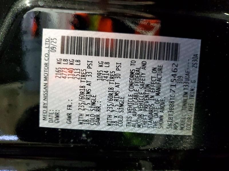 2026 Nissan Rogue sv