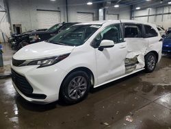 Salvage cars for sale from Copart Ham Lake, MN: 2023 Toyota Sienna le
