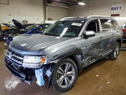 Volkswagen salvage cars for sale: 2019 Volkswagen Atlas sel