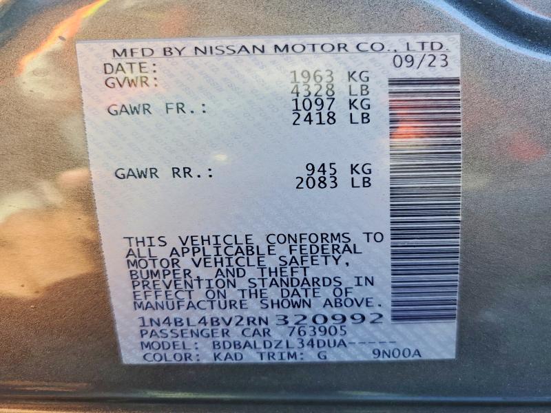 2024 Nissan Altima s