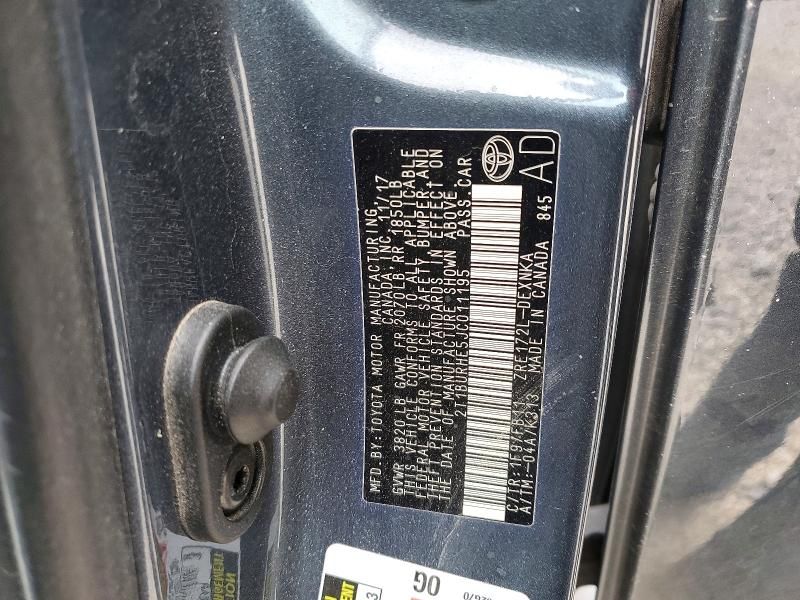 2018 Toyota Corolla l