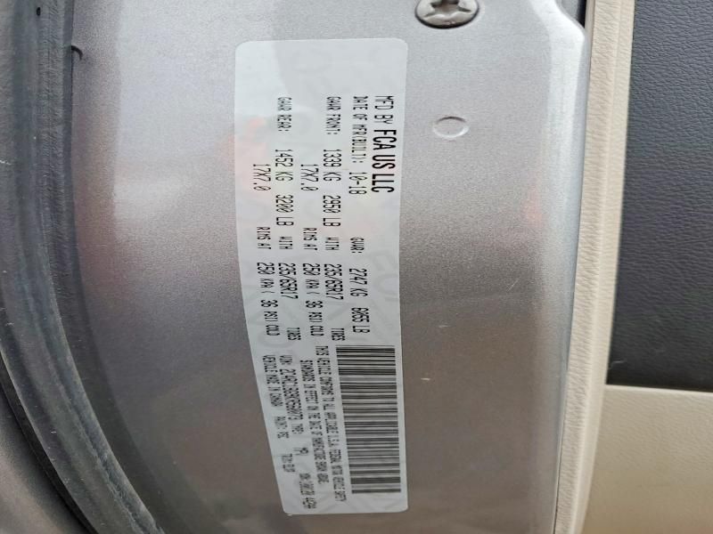 2019 Chrysler Pacifica Touring l