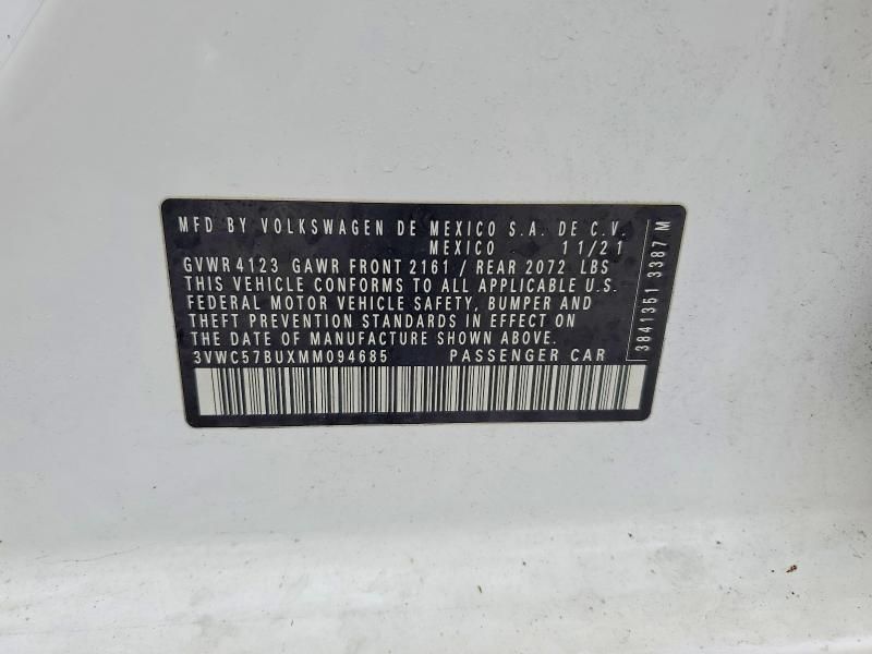 2021 Volkswagen Jetta s